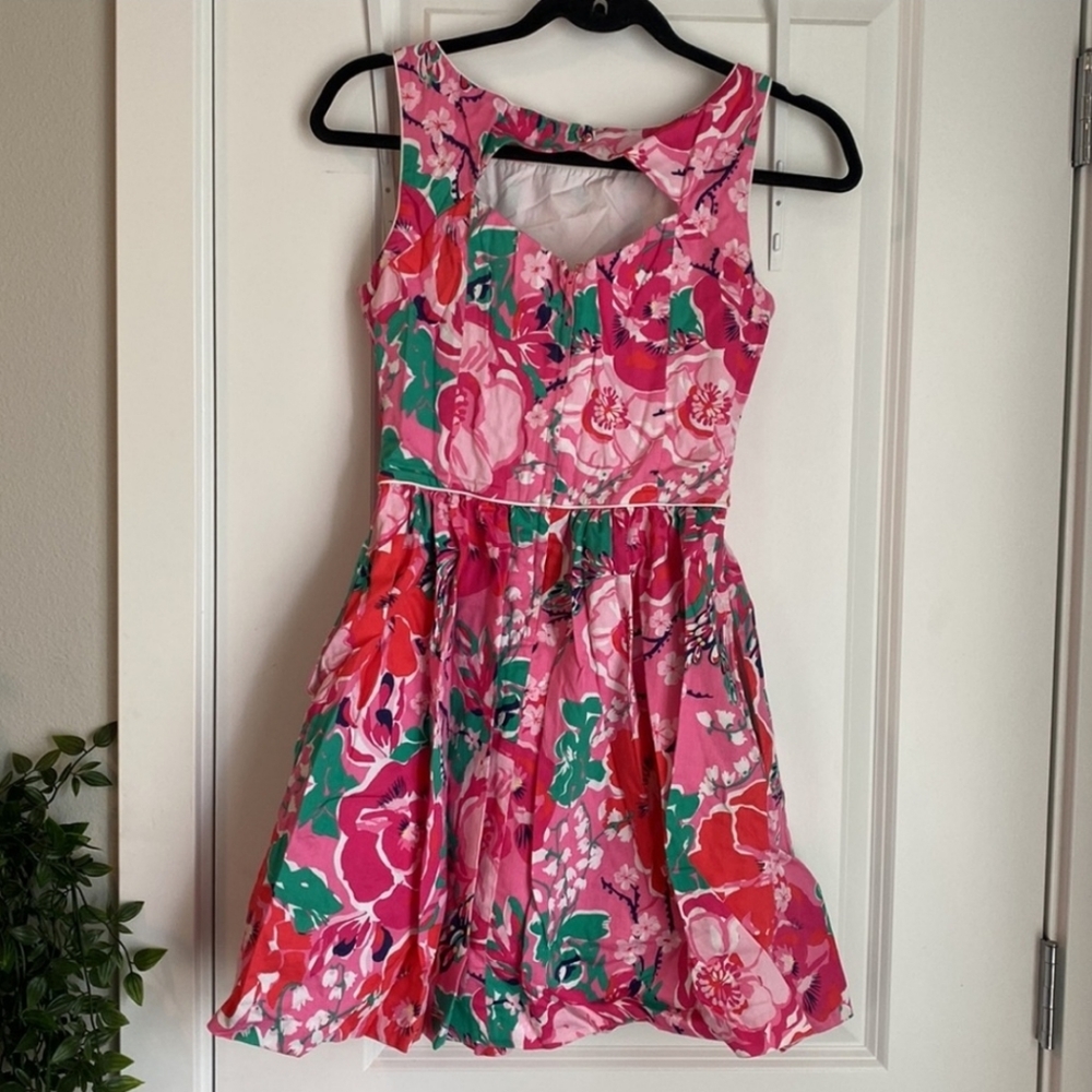 LILLY PULITZER Rose Floral dress